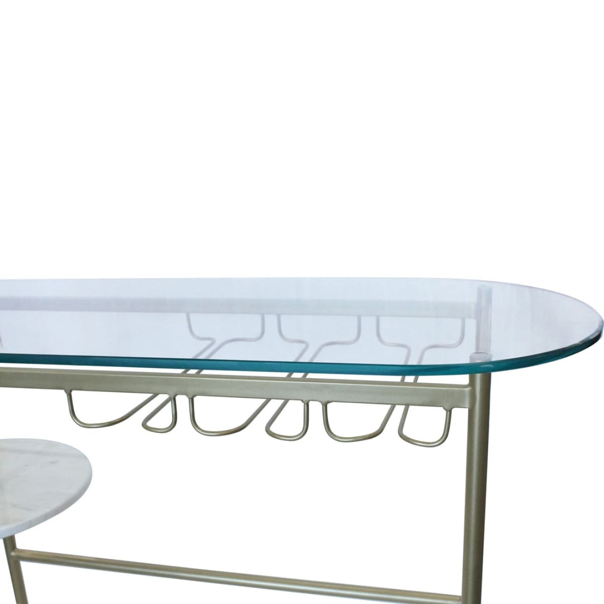 Earth Wind & Fire Oval Console Table - lh-import-console-tables
