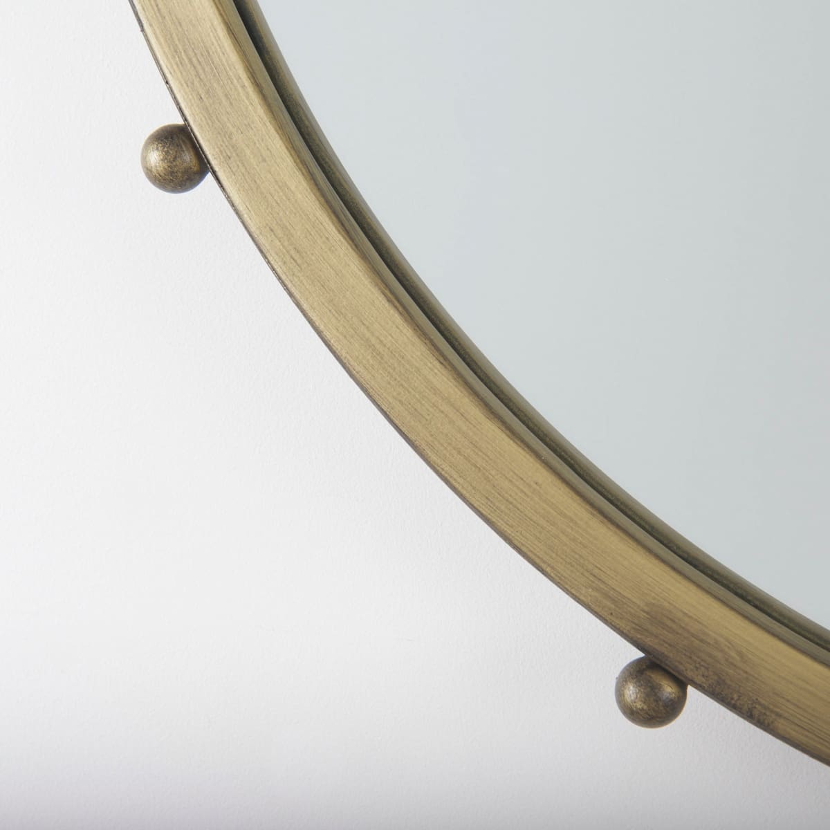 Elena Wall Mirror Gold Metal | 25’’ - wall-mirrors-grouped