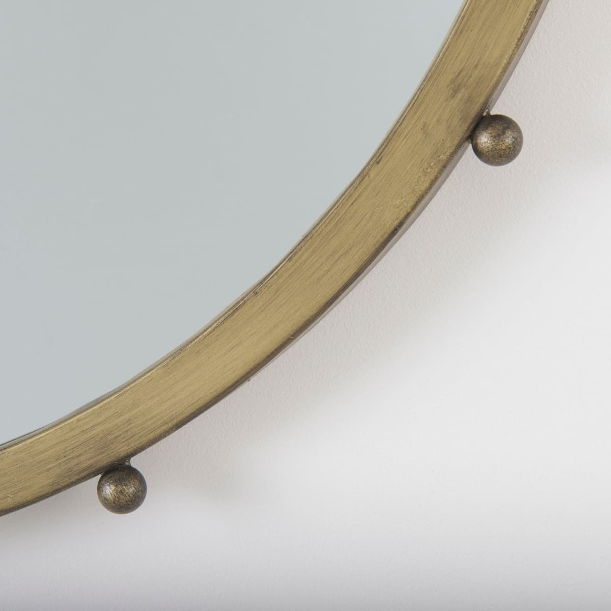 Elena Wall Mirror Gold Metal | 25’’ - wall-mirrors-grouped