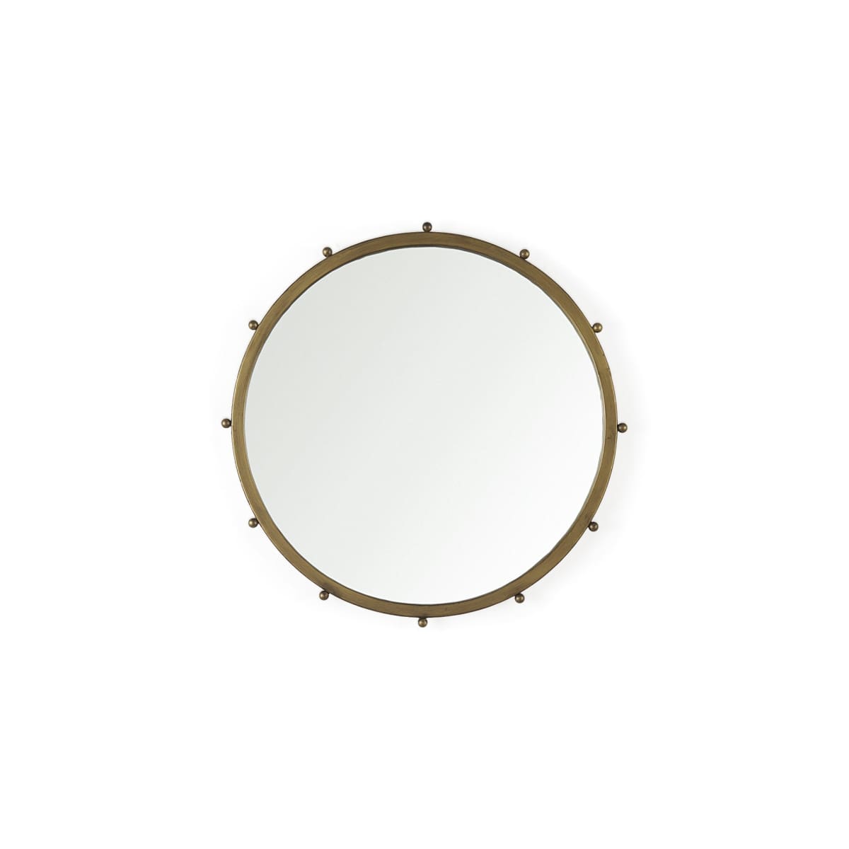 Elena Wall Mirror Gold Metal | 25’’ - wall-mirrors-grouped