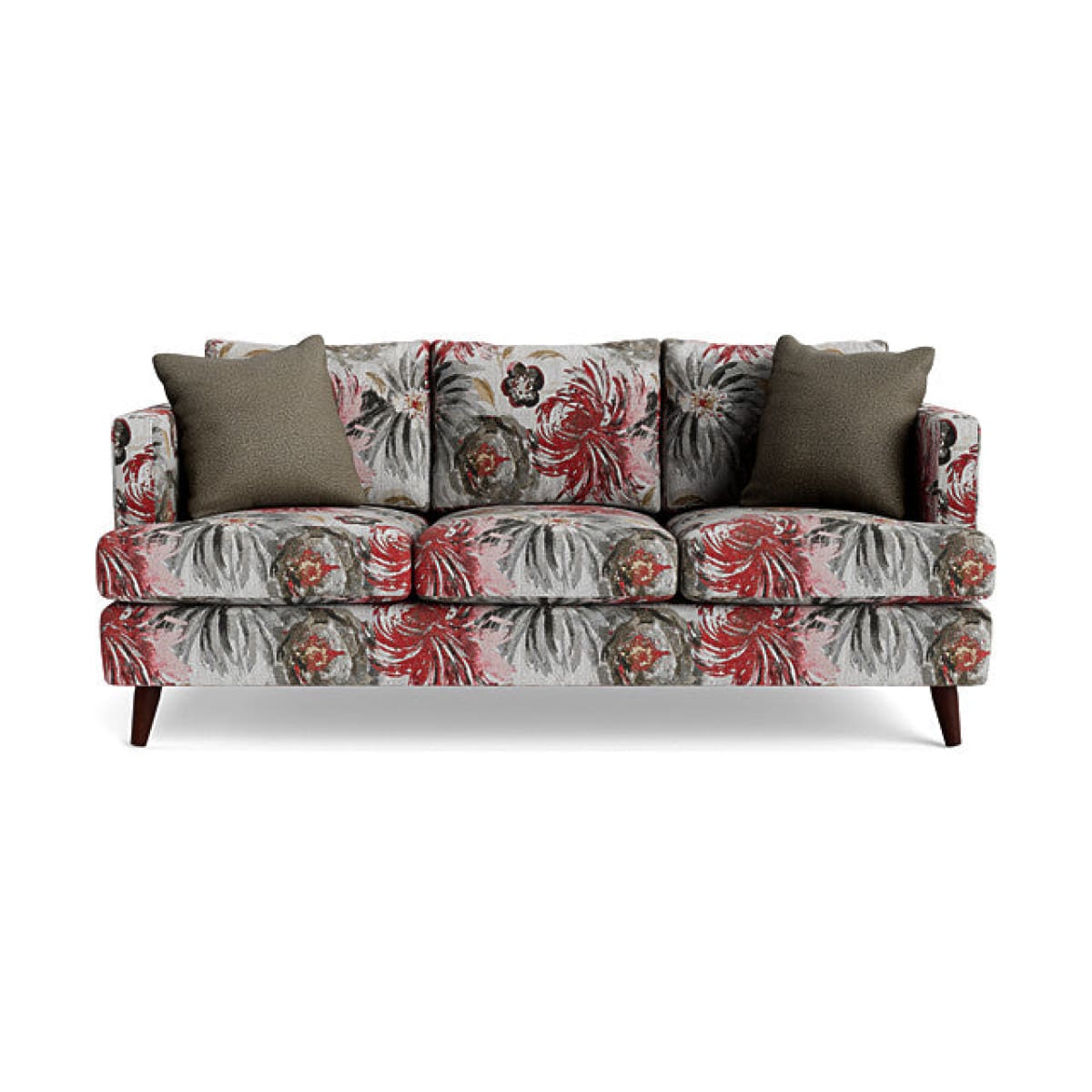 Enya Sofa - Sectional - Crysanthemum Scarlet