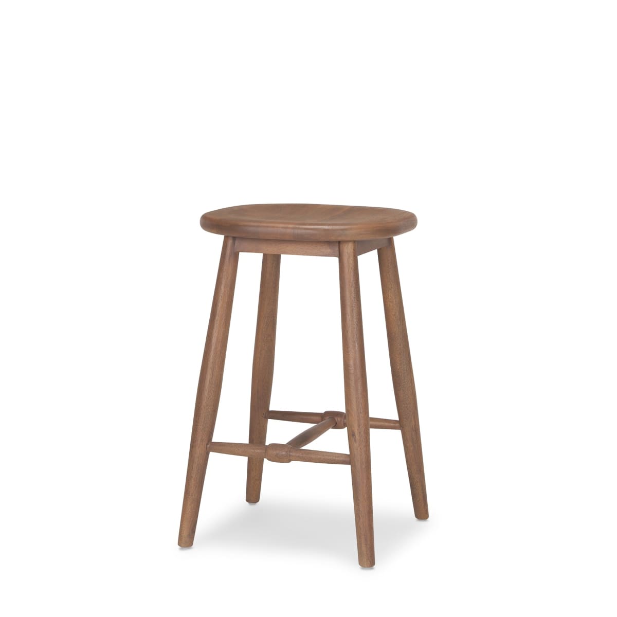 Ernest Wood Seat Bar Counter Stool Medium Brown | Counter - bar-stools