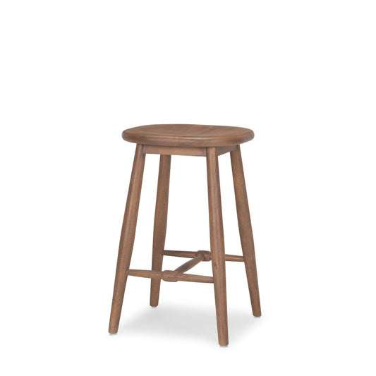Ernest Wood Seat Bar Counter Stool Medium Brown | Counter - bar-stools