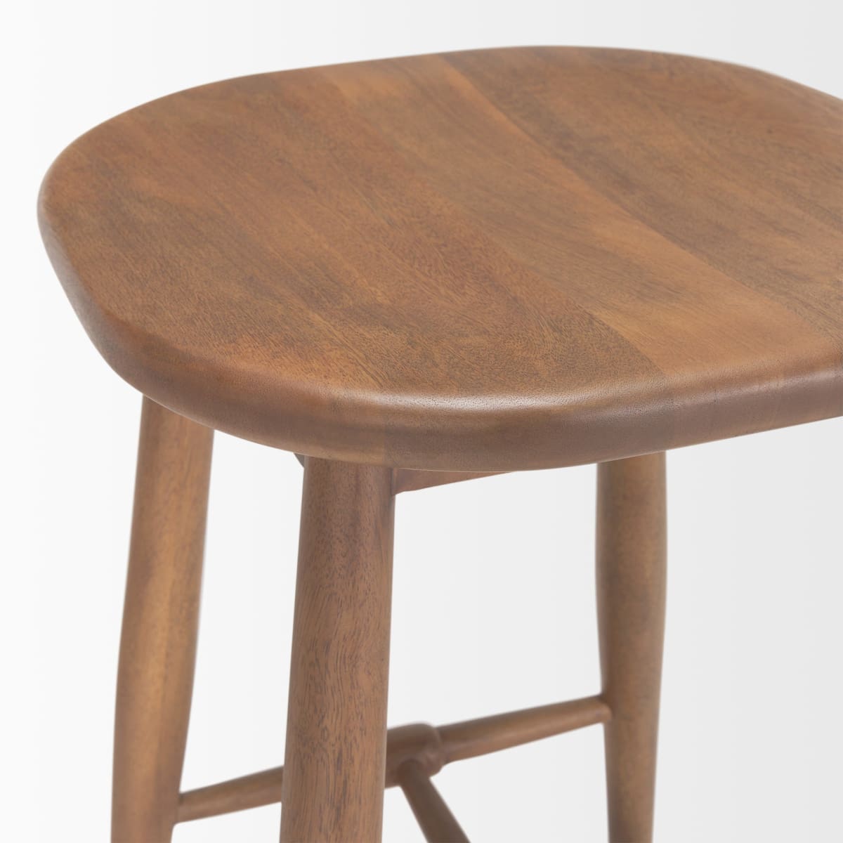Ernest Wood Seat Bar Counter Stool Medium Brown | Counter - bar-stools