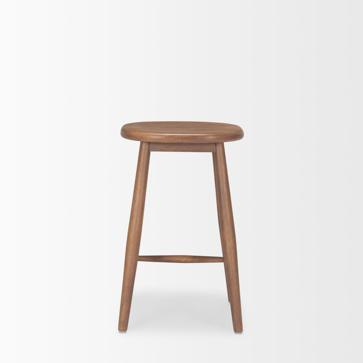 Ernest Wood Seat Bar Counter Stool Medium Brown | Counter - bar-stools