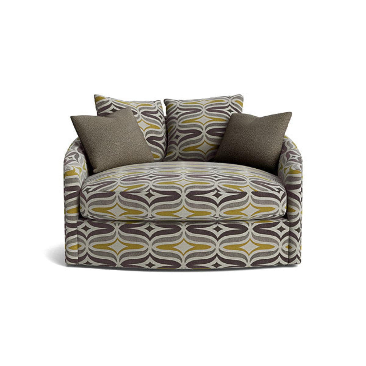 Escape Accent Chair - Barton Chinchilla
