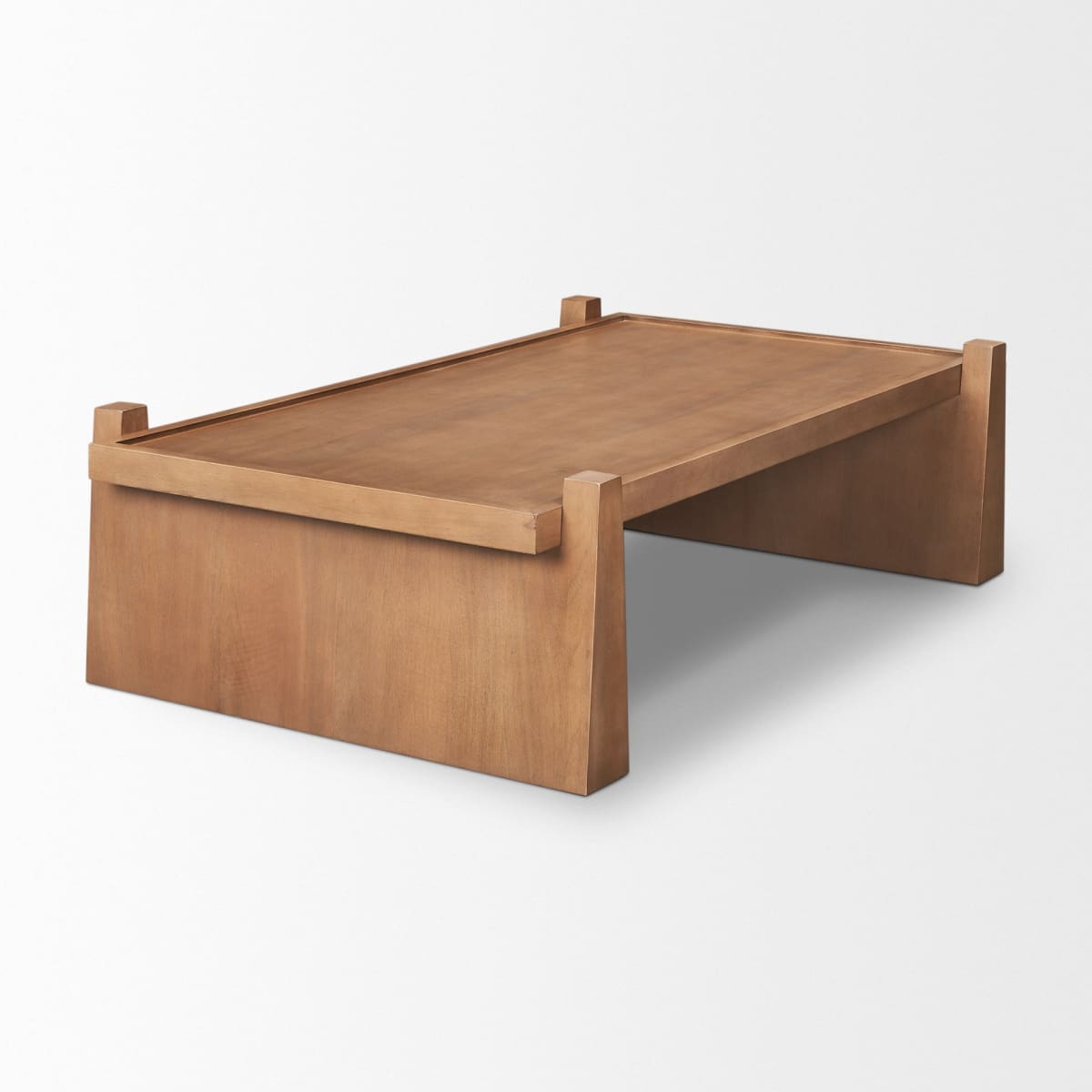 Eula Coffee Table Brown Wood - coffee-tables