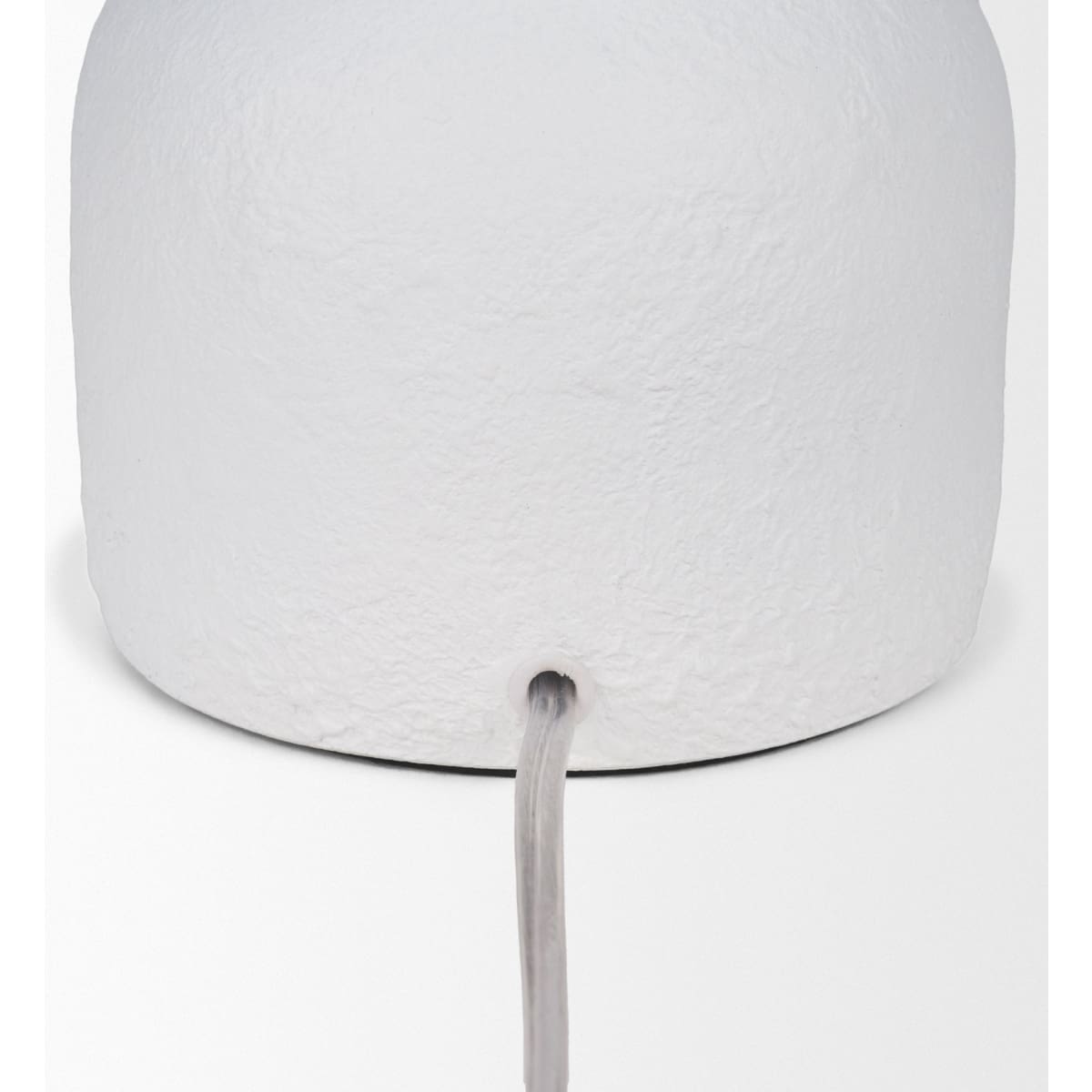 Everly Table Lamp White Cement | White Shade - table-lamps