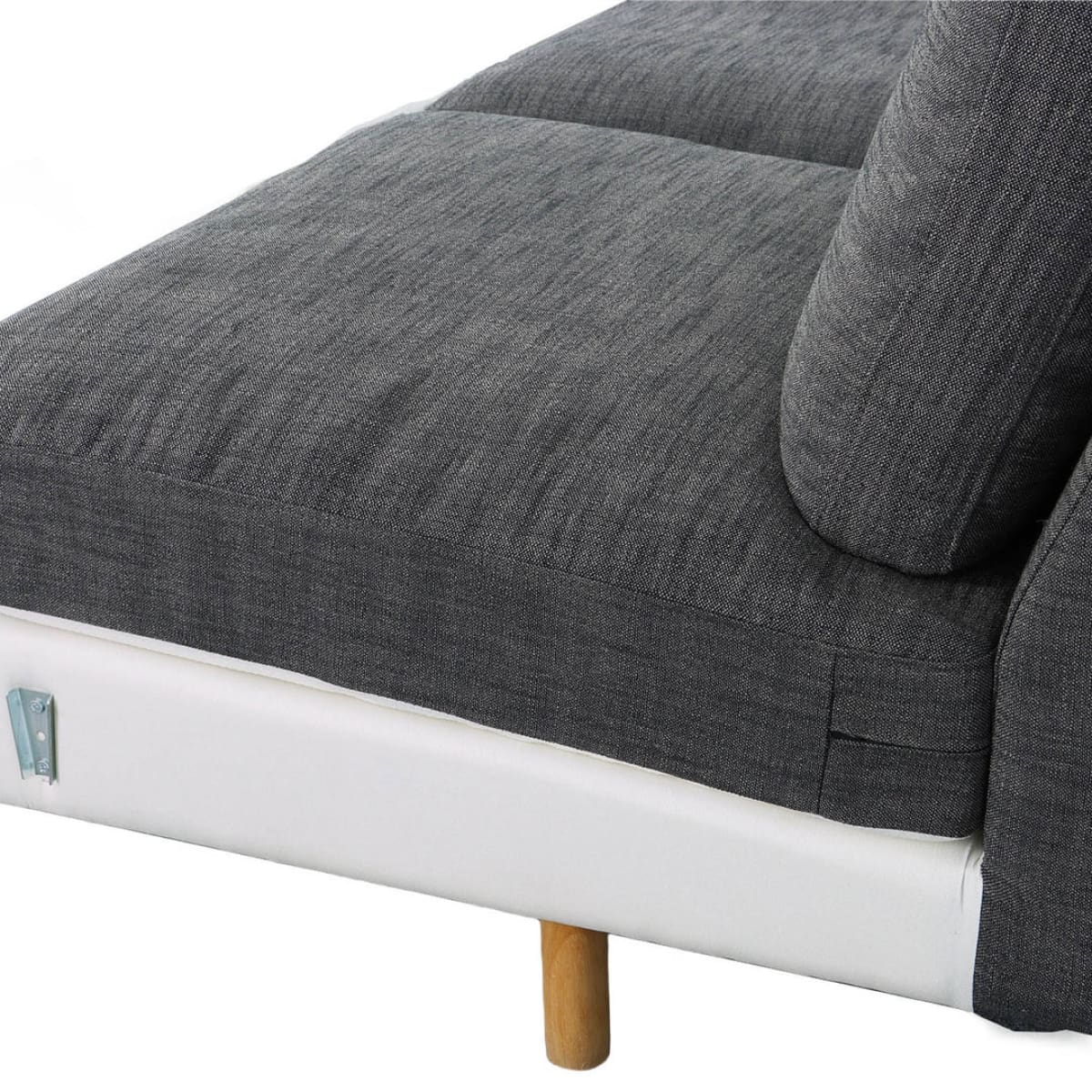 Feather Left Sectional - Charcoal Linen - lh-import-sectionals
