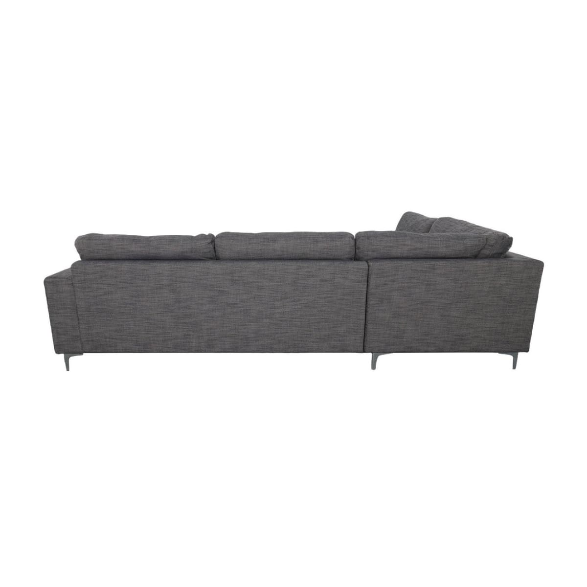 Feather Left Sectional - Charcoal Linen - lh-import-sectionals
