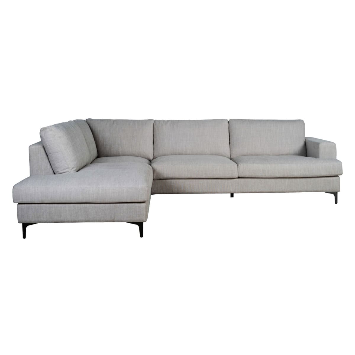 Feather Sectional - Set Of Black Legs - lh-import-sectionals