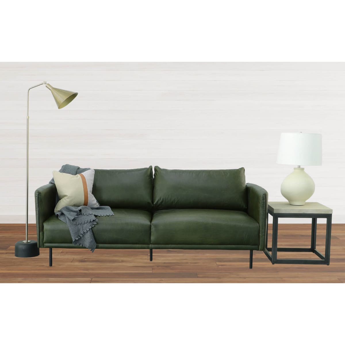 Forest Sofa - Moss Green - lh-import-sofas
