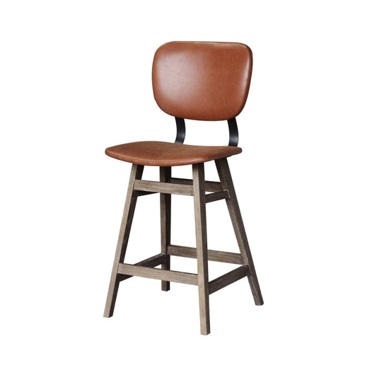 Fraser Counter Stool - Tan Brown - lh-import-stools