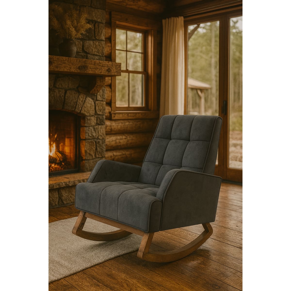 Garner Rocker Chair - accent chair