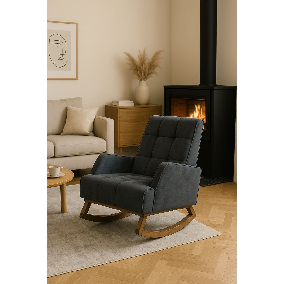 Garner Rocker Chair - accent chair