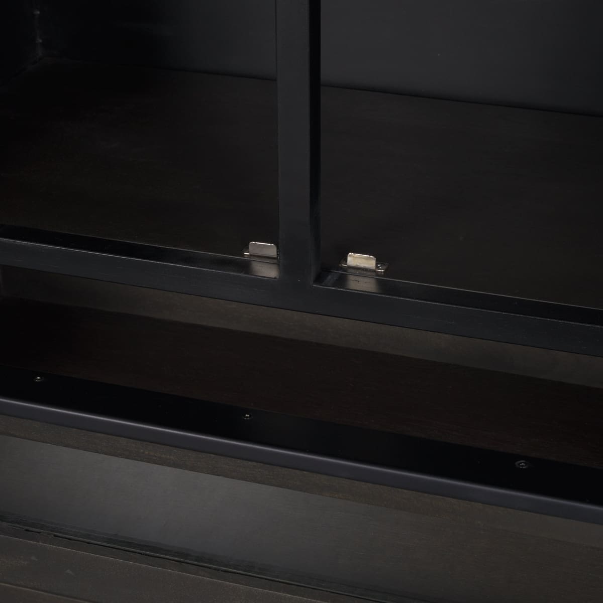 Gehry Cabinet Black Metal - cabinets
