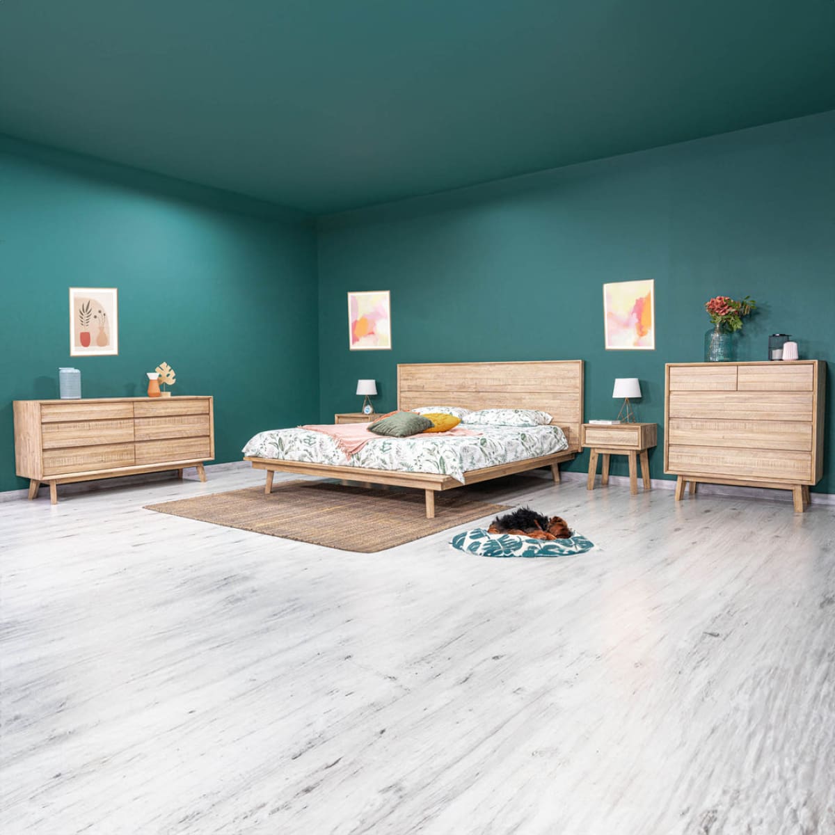 Gia 1 Drawer Nightstand - lh-import-nightstands