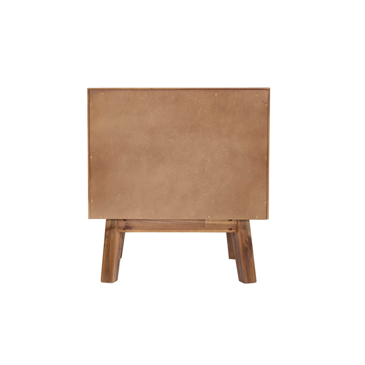 Gia 2 Drawer Nightstand - Warm Pecan - lh-import-nightstands