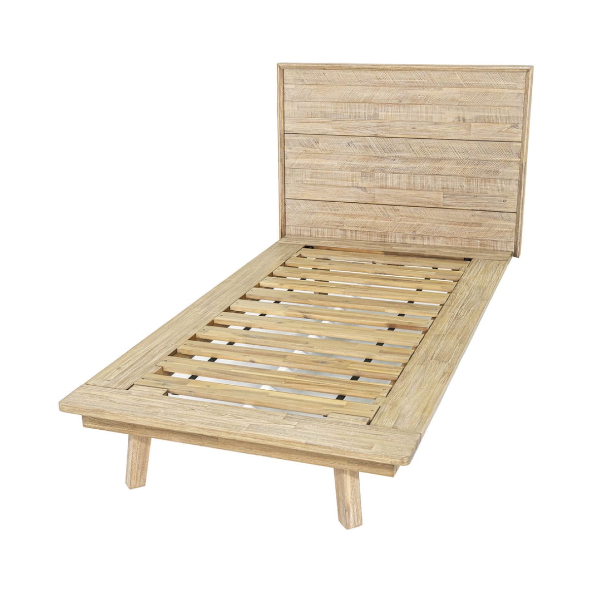Gia Single Bed - Light Driftwood - lh-import-beds