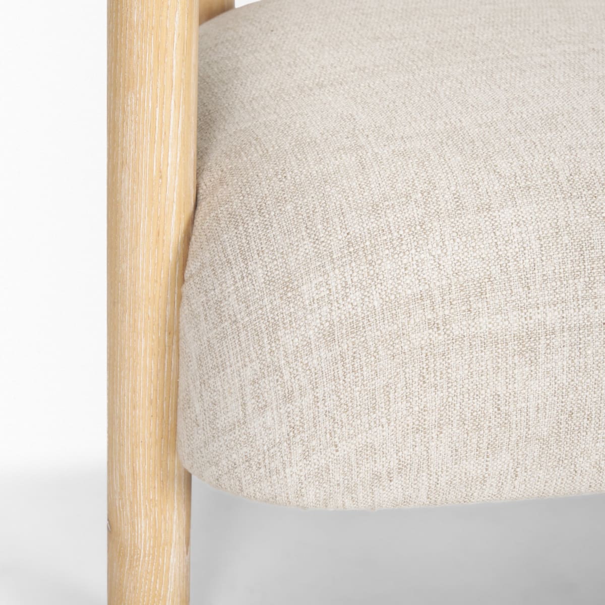 Gianna Upholstered Accent Chair Light Brown | Oatmeal - accent-chairs
