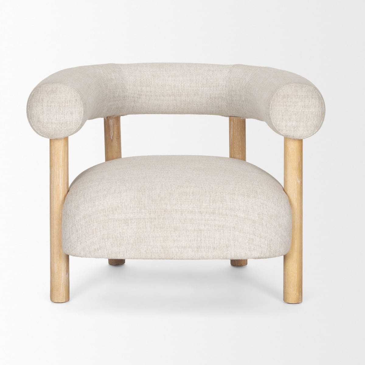 Gianna Upholstered Accent Chair Light Brown | Oatmeal - accent-chairs