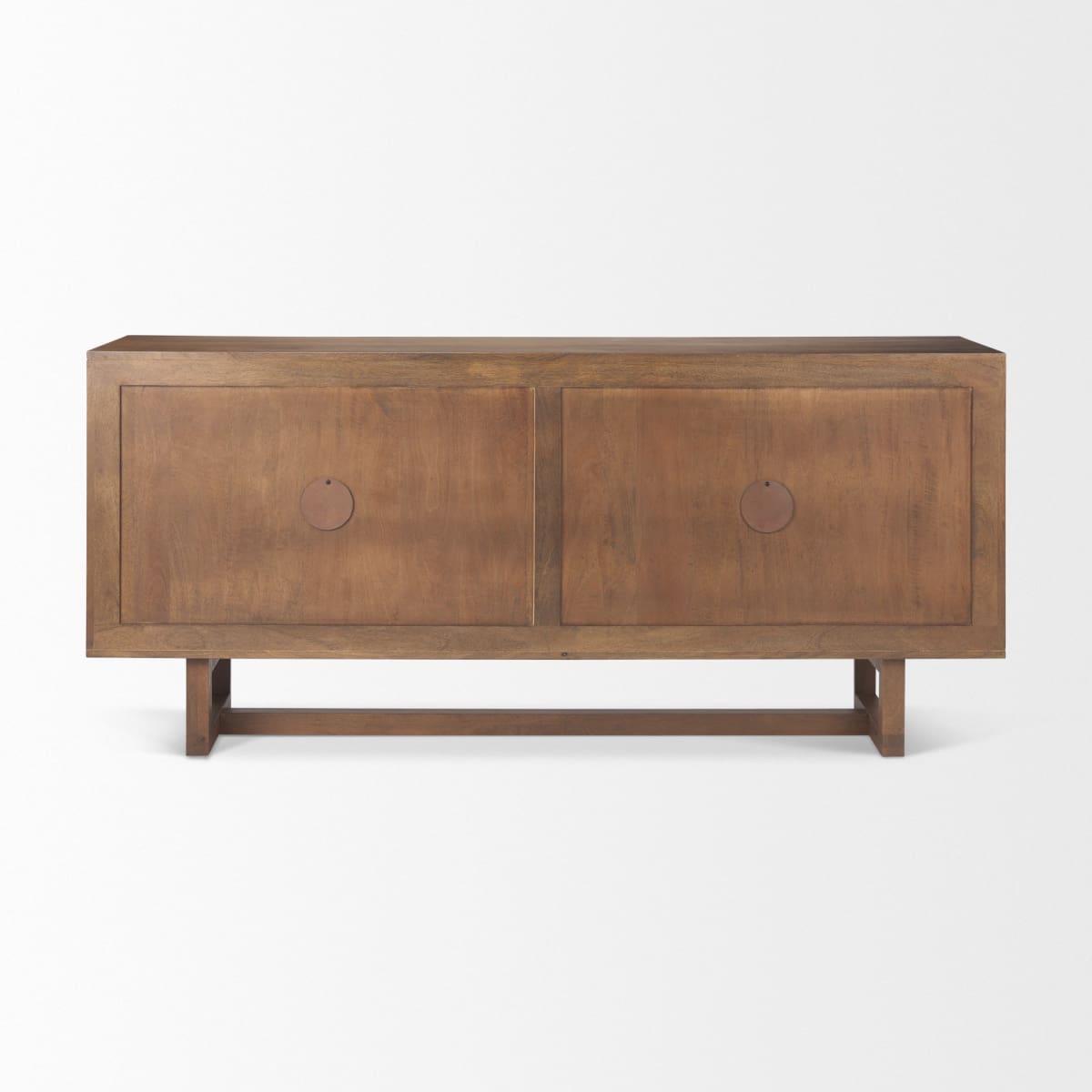 Grier Sideboard Medium Brown Wood | Cane Accent - sideboards-and-buffets