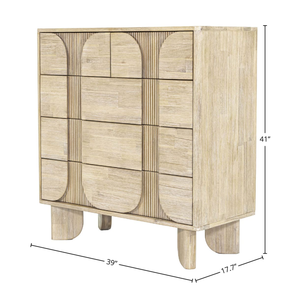 Haru 5 Drawer Chest - lh-import-dressers