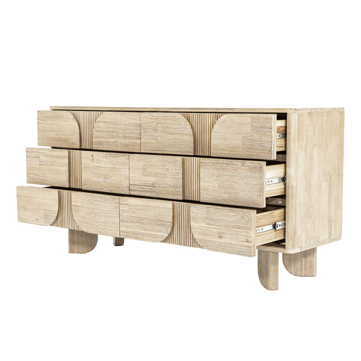 Haru 6 Drawer Dresser - lh-import-dressers