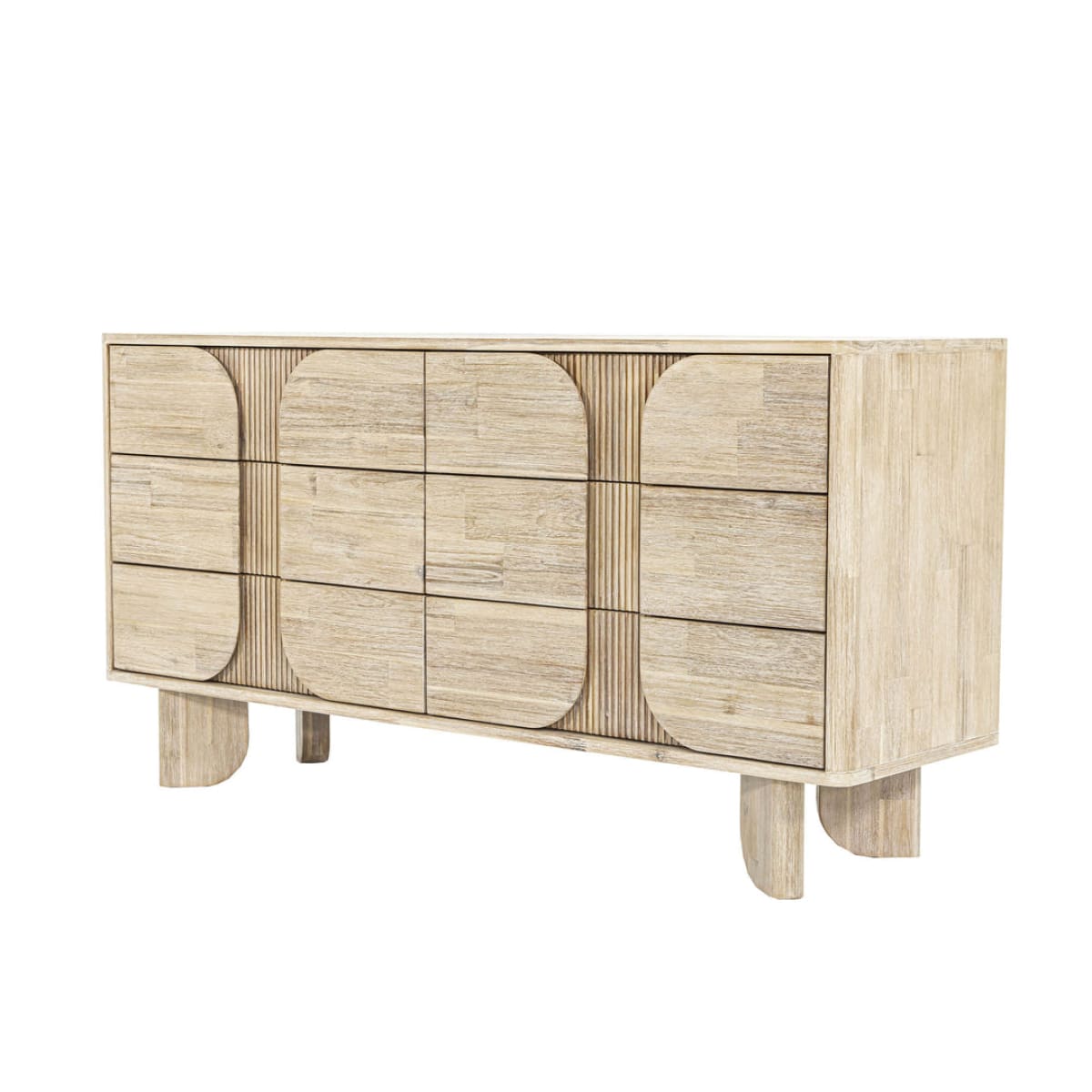 Haru 6 Drawer Dresser - lh-import-dressers