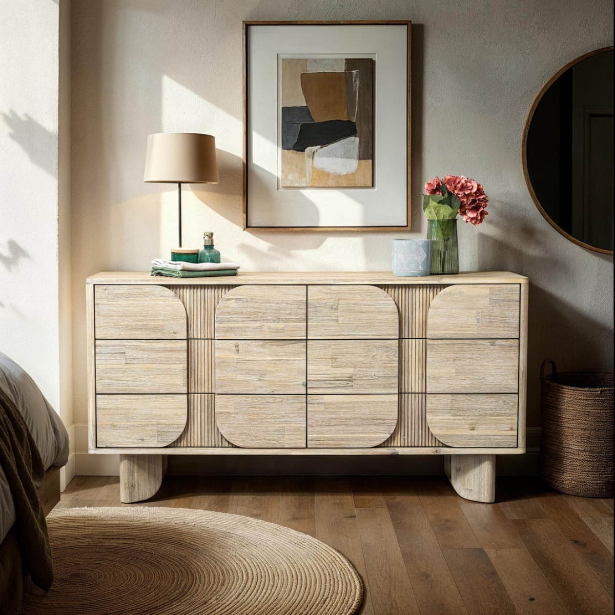 Haru 6 Drawer Dresser - lh-import-dressers