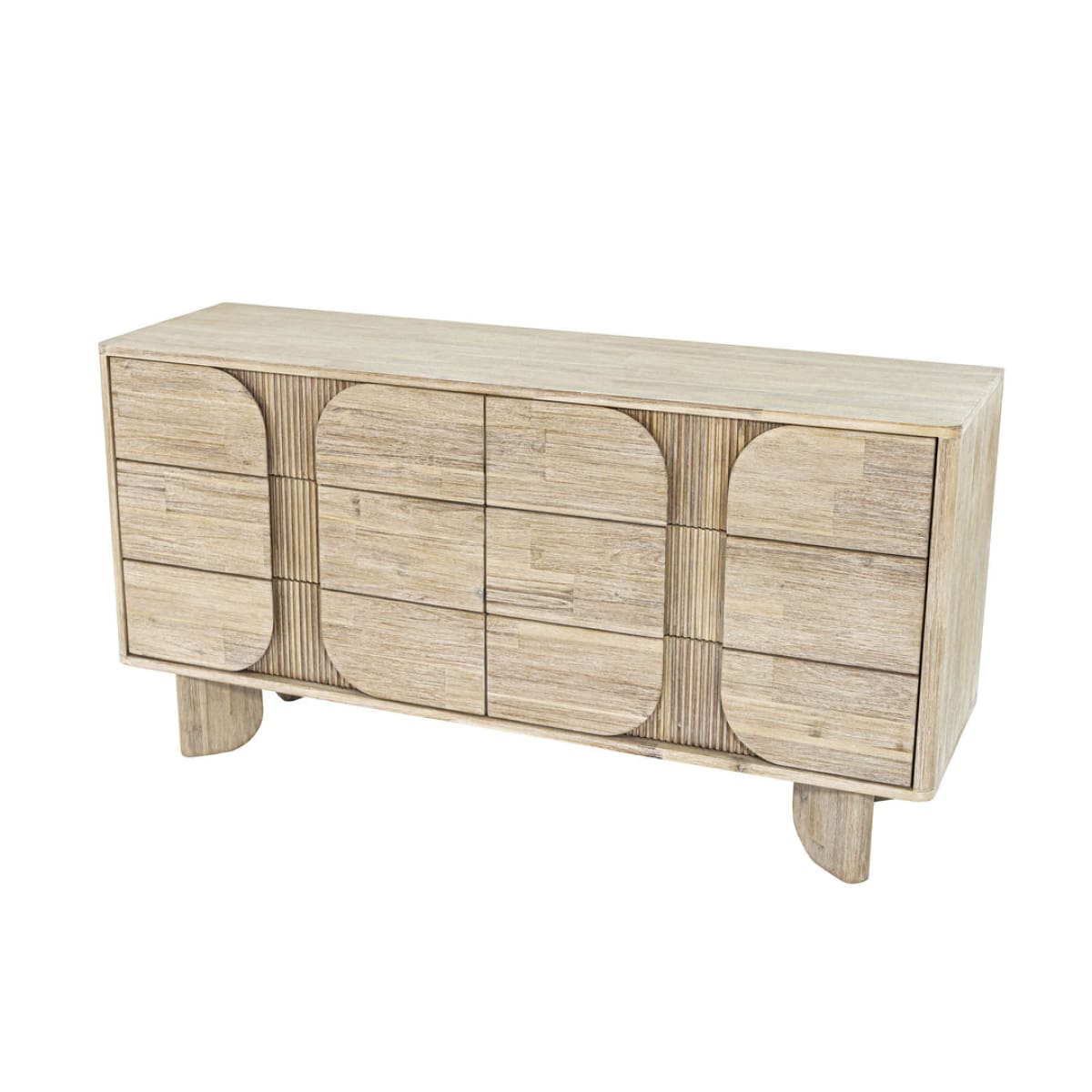 Haru 6 Drawer Dresser - lh-import-dressers