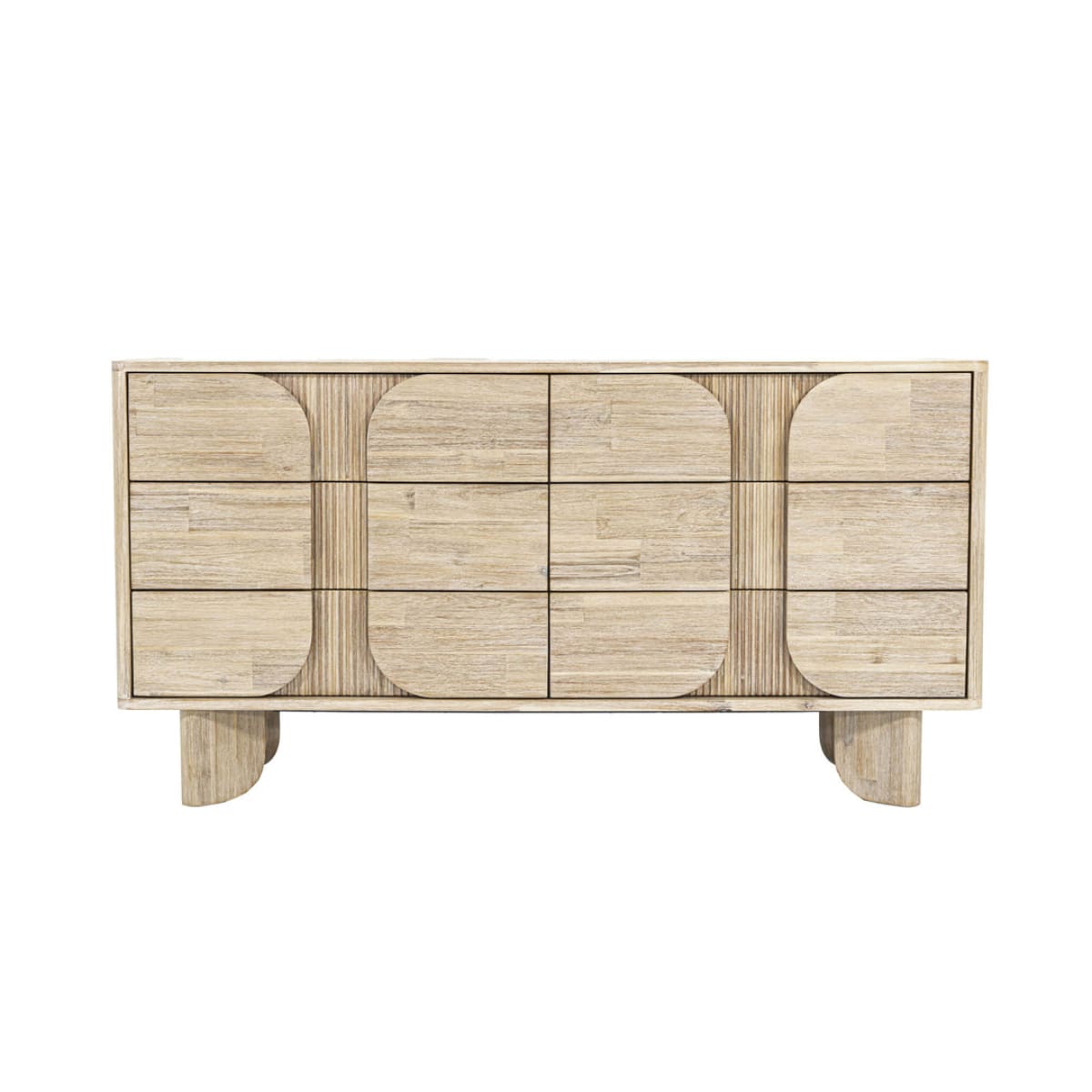 Haru 6 Drawer Dresser - lh-import-dressers