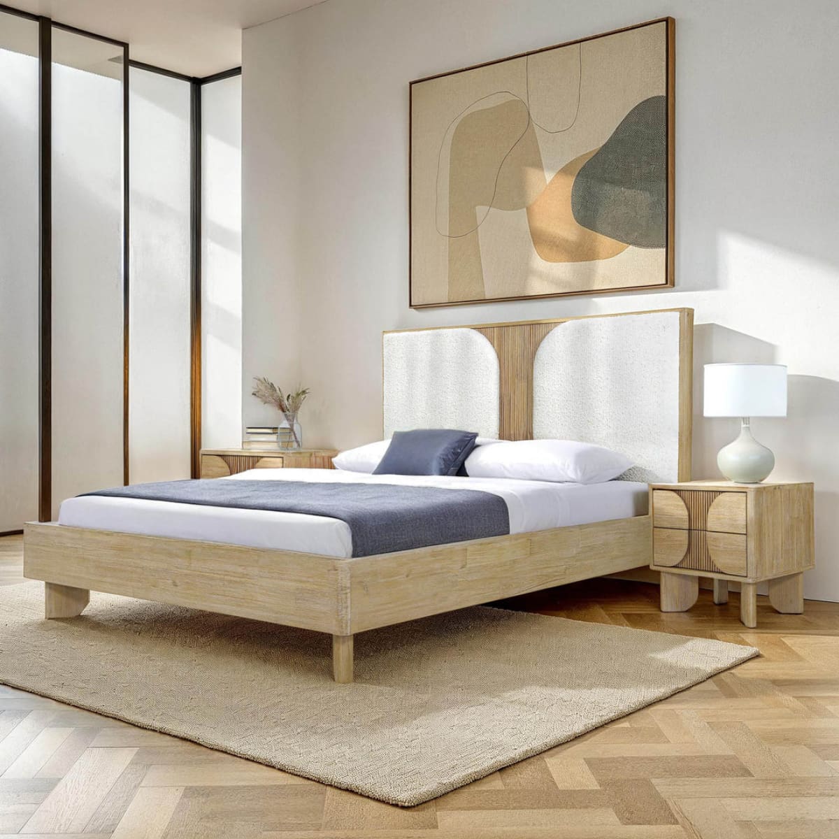Haru King Bed - lh-import-beds