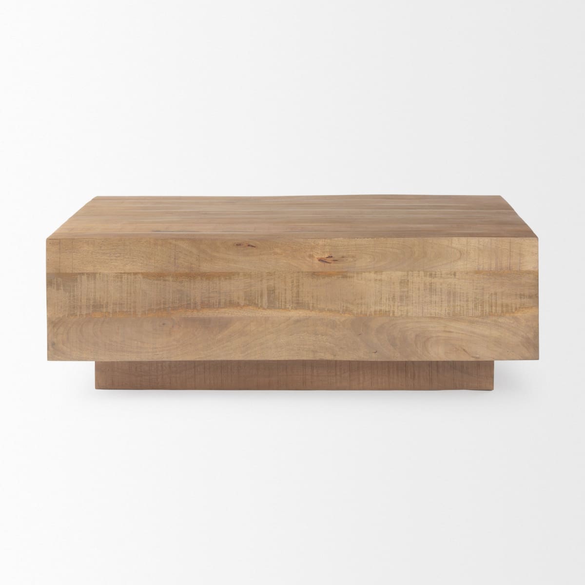 Hayden Coffee Table Light Brown Wood | Rectangular - coffee-tables