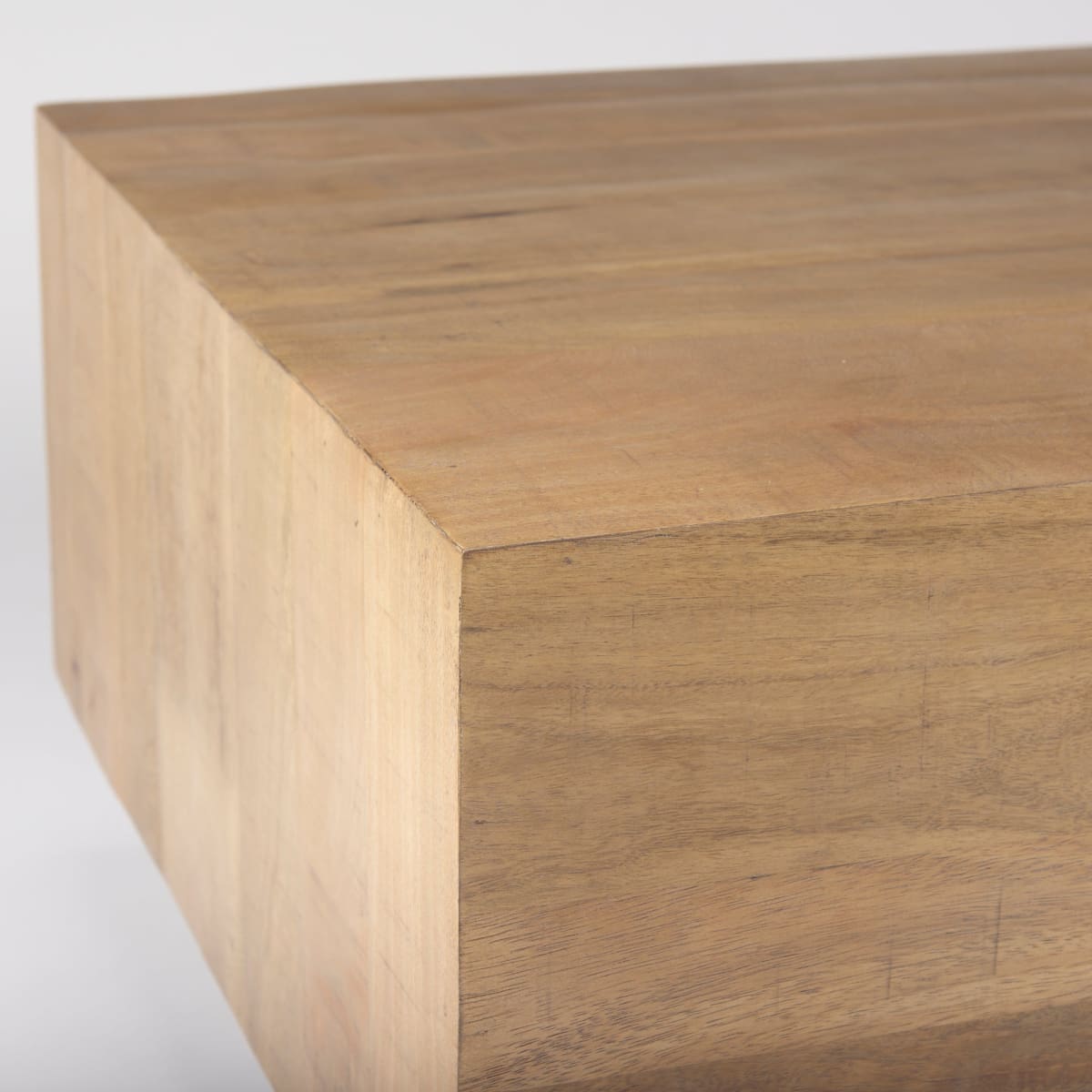Hayden Coffee Table Light Brown Wood | Rectangular - coffee-tables
