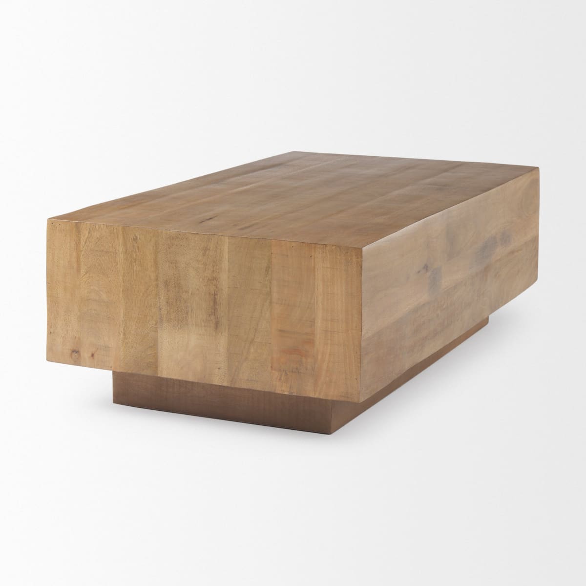 Hayden Coffee Table Light Brown Wood | Rectangular - coffee-tables