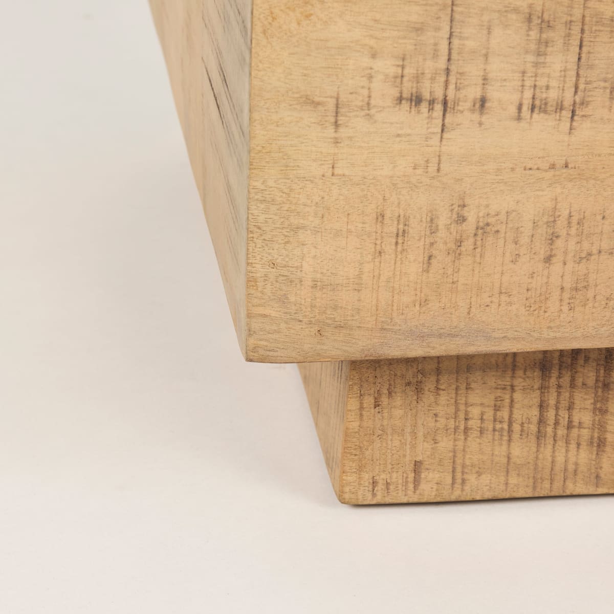 Hayden End Side Table Light Brown Wood | 11’’ Square - end-and-side-tables