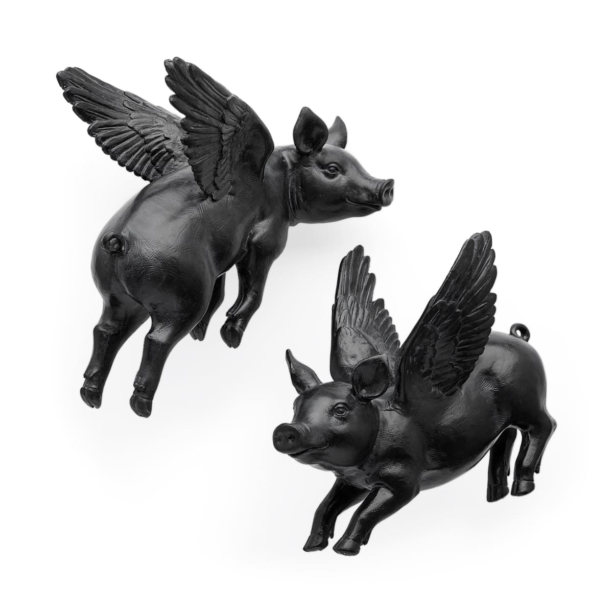 Hogbadi Wall Decor Black Resin - alternative-wall-decor