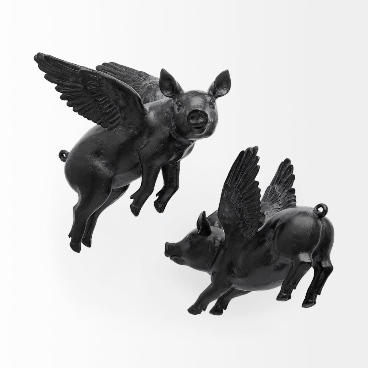 Hogbadi Wall Decor Black Resin - alternative-wall-decor