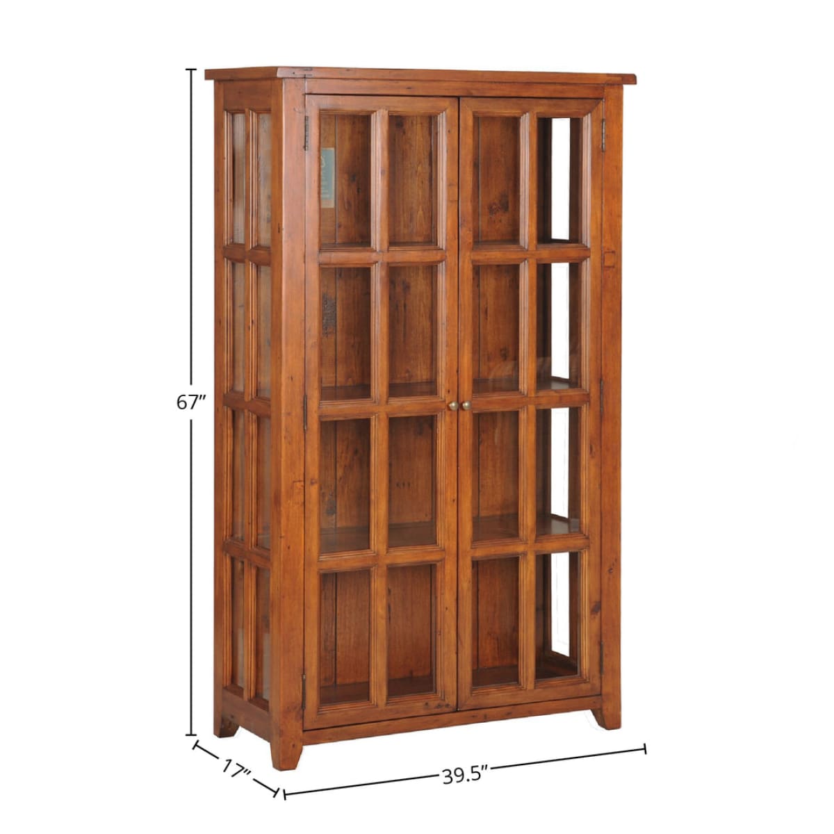 Irish Coast China Display Cabinet - African Dusk - lh-import-sideboards-cabinets