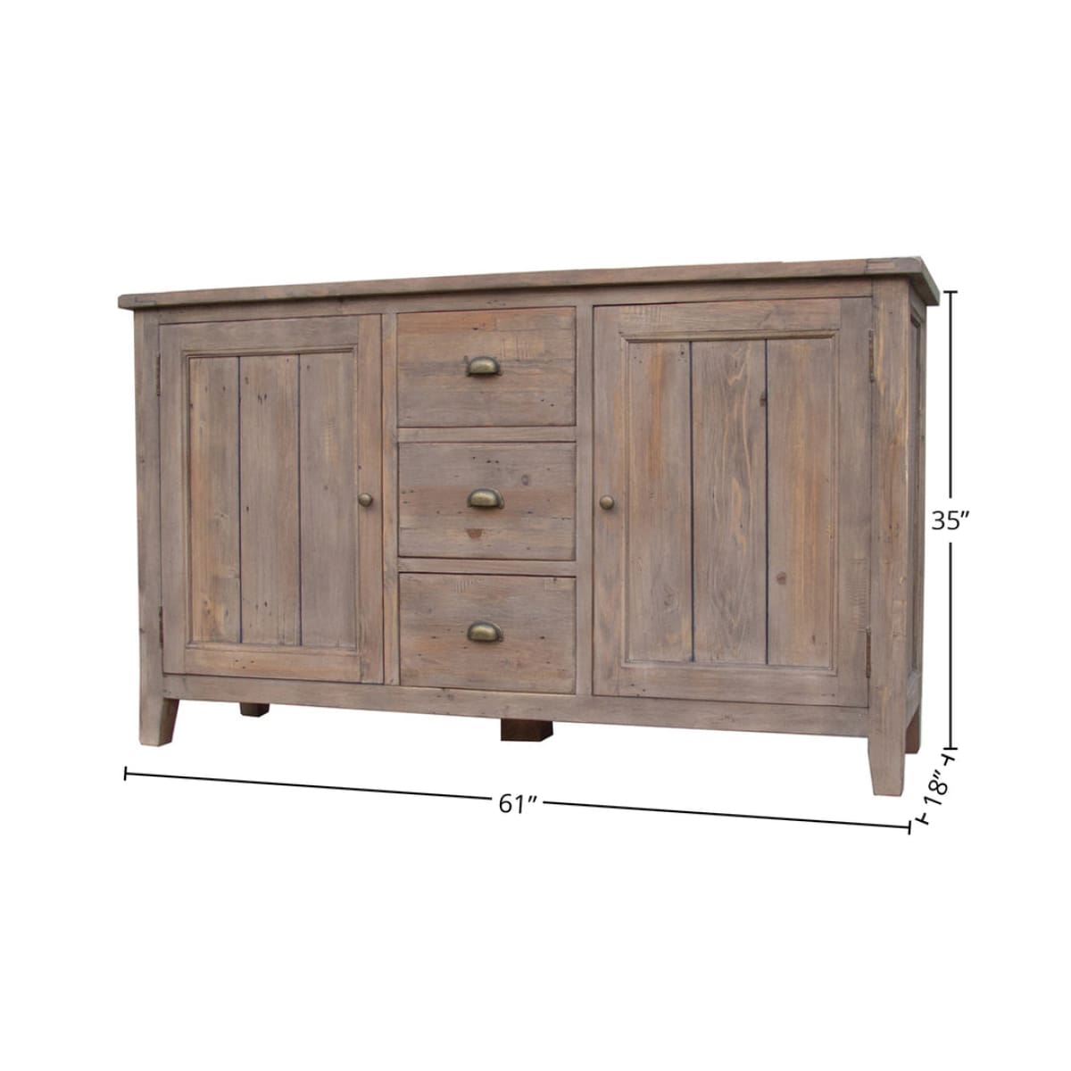 Irish Coast Large Sideboard - Sundried - lh-import-sideboards-cabinets