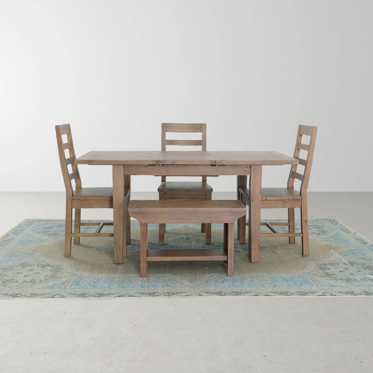Irish Coast Small Bench - Sundried - lh-import-dining-benches