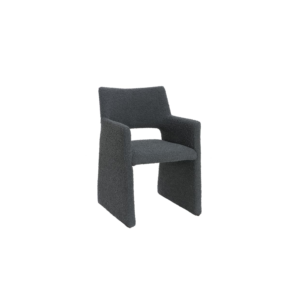 Janet Dining Chair | Black Fabric - dining-chairs