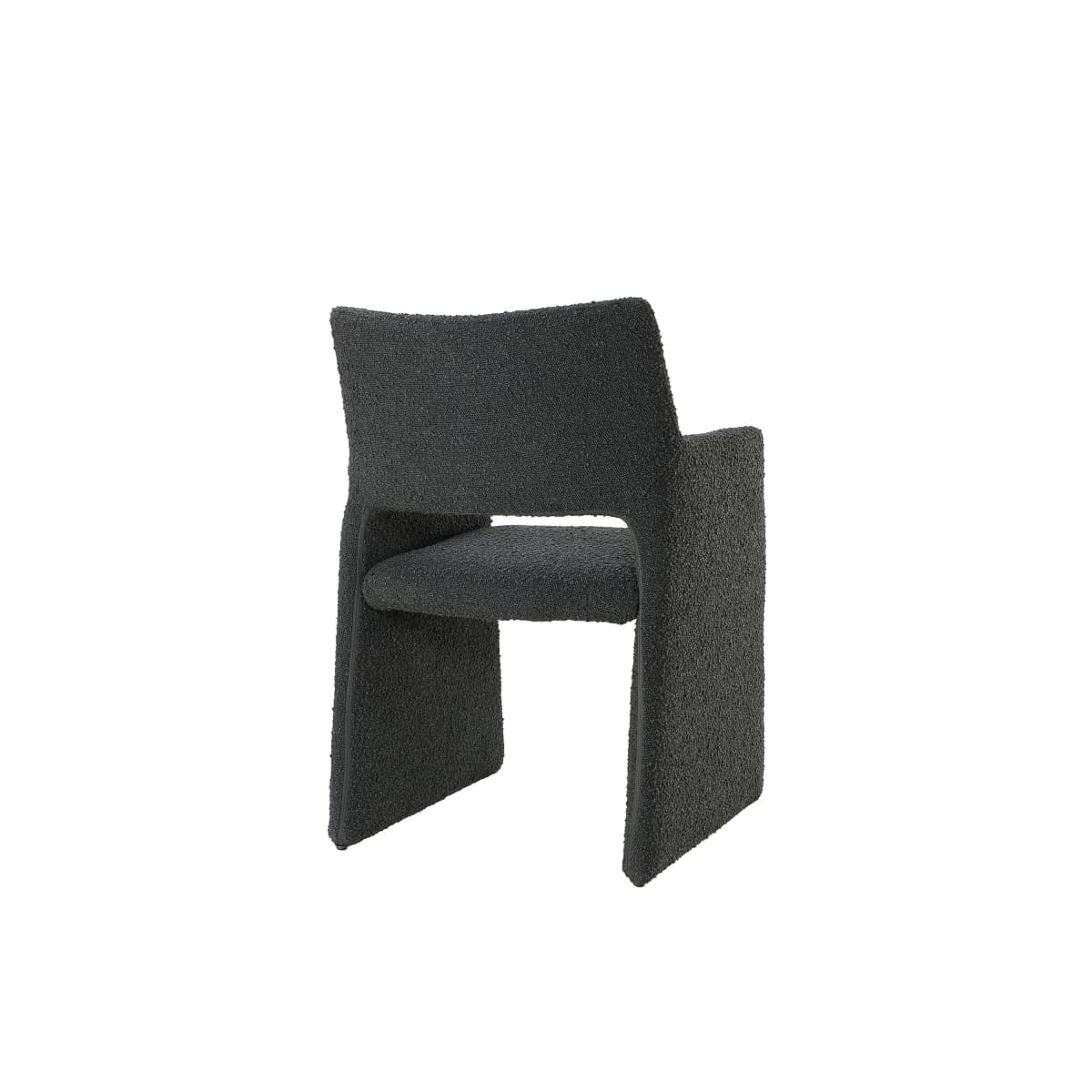 Janet Dining Chair | Black Fabric - dining-chairs
