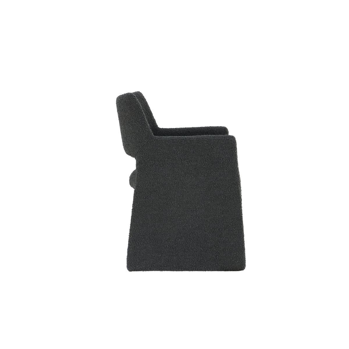 Janet Dining Chair | Black Fabric - dining-chairs