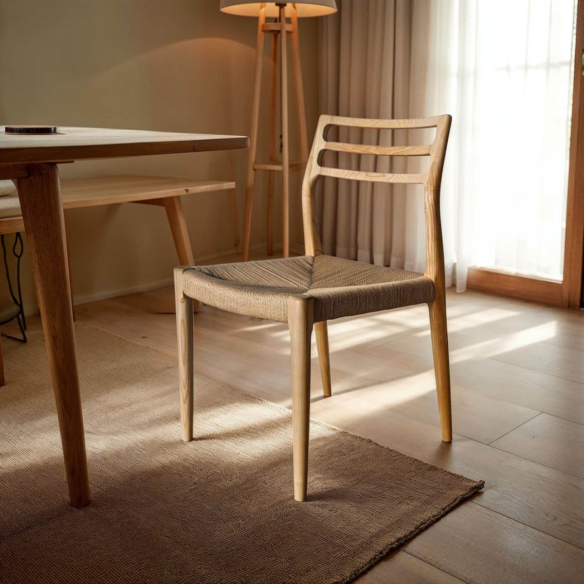 Java Dining Chair - Natural - lh-import-dining-chairs