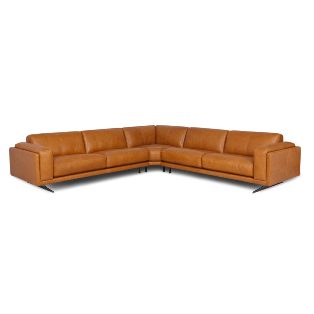 Jetson Cognac Sectional - Sectional
