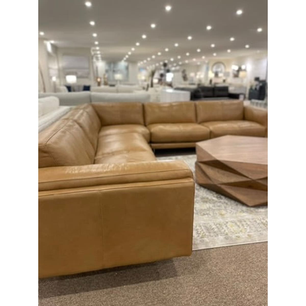 Jetson Cognac Sectional - Sectional