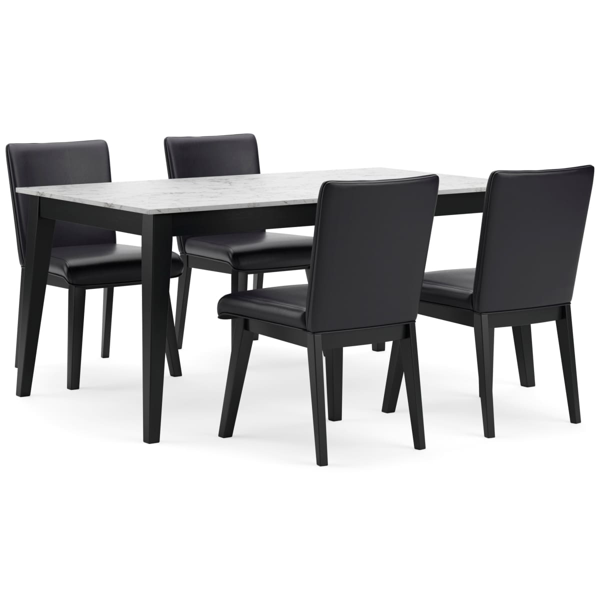 Jettaya Rectangular 7pc Dining Room Table Set - dining-table