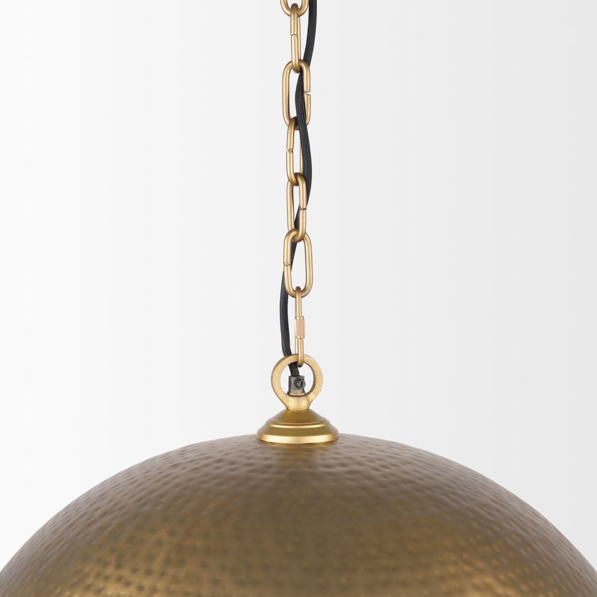 Karina Pendant Light Brass-tone Metal | 24’’ Round - pendant-light